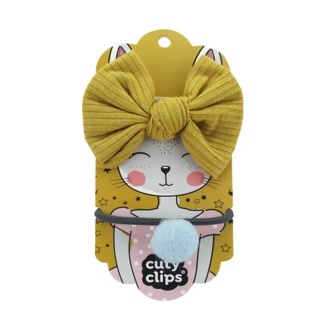 Snails Cuty Clips Boss Bunny mollette gialle 2 pezzi