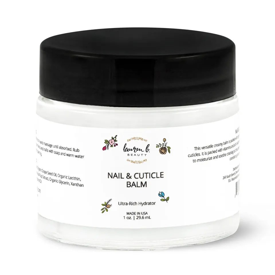 Lauren B Nail & Cuticle Balm balsamo cuticole secche mini pot