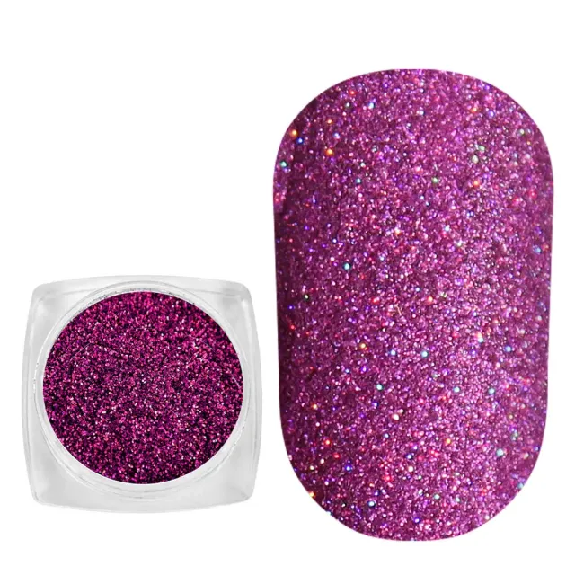 Komilfo Spangles 007 glitter unghie fucsia olografico 2,5 g