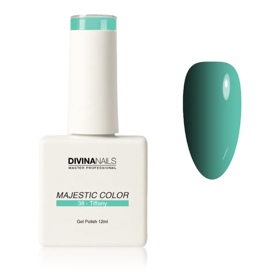 Diva Nails Majestic Color 38 Tiffany semipermanente 12ml coprente