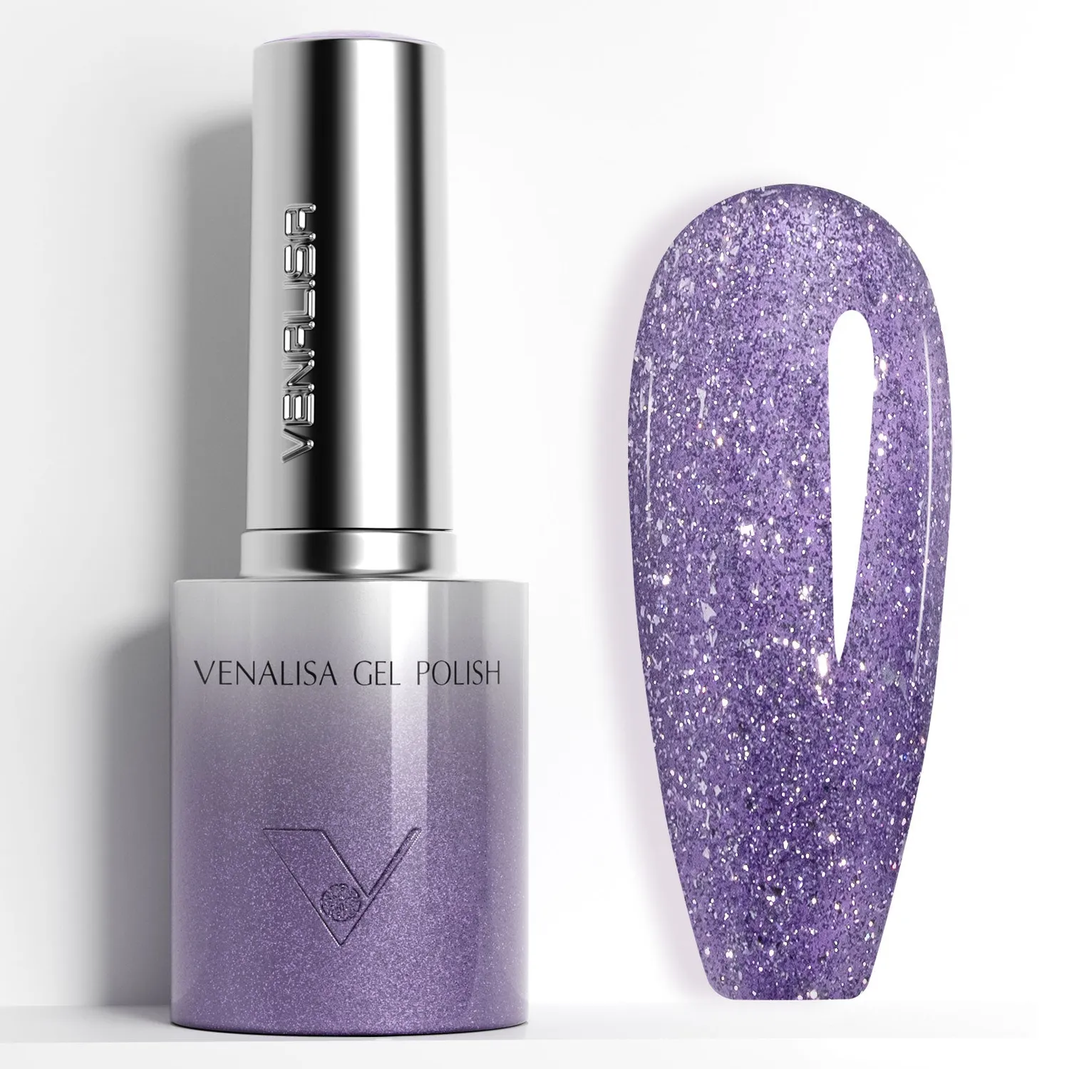 Venalisa Glitter smalto gel 10ml effetto brillante