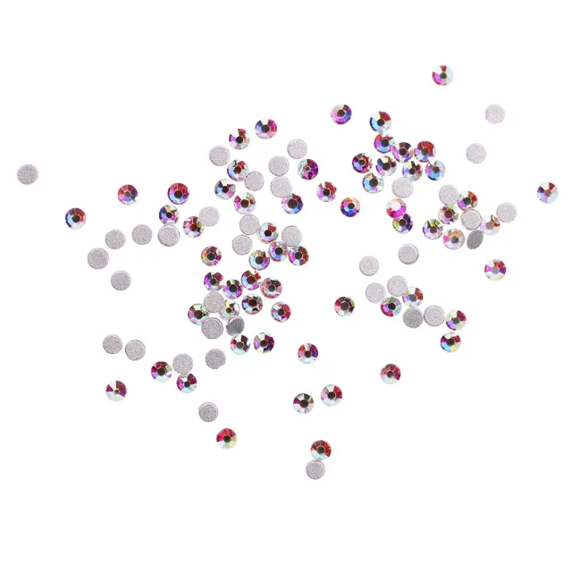 Komilfo strass Crystal AB misura 5 decorazione 100 pz