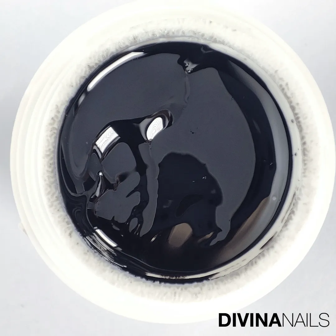 Diva Nails The Paint Gel Black gel nero nail art 5ml