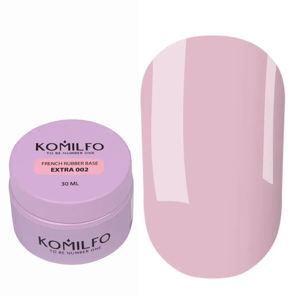 Komilfo French Rubber Base Extra 002 Base 30 ml Nude