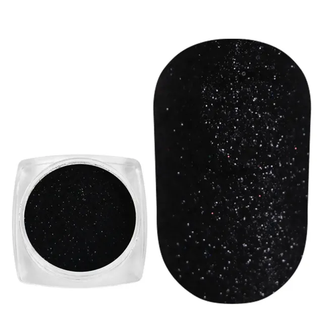 Komilfo Spangles 065 glitter unghie 2,5 g nero