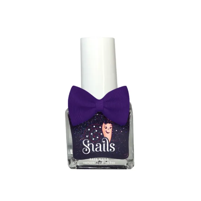 Snails Petite Tutu smalto viola glitter lavabile bimba