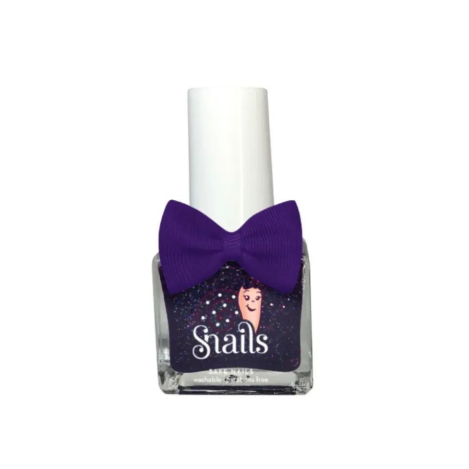 Snails Petite Tutu smalto viola glitter lavabile bimba