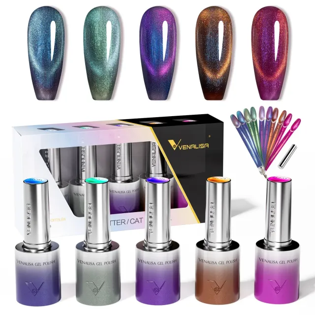 Venalisa Aurora Cat Eye smalto magnetico GC12 10ml
