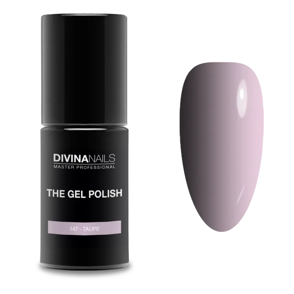 Diva Nails The Gel Polish 147 Taupe semipermanente 8ml lattiginoso