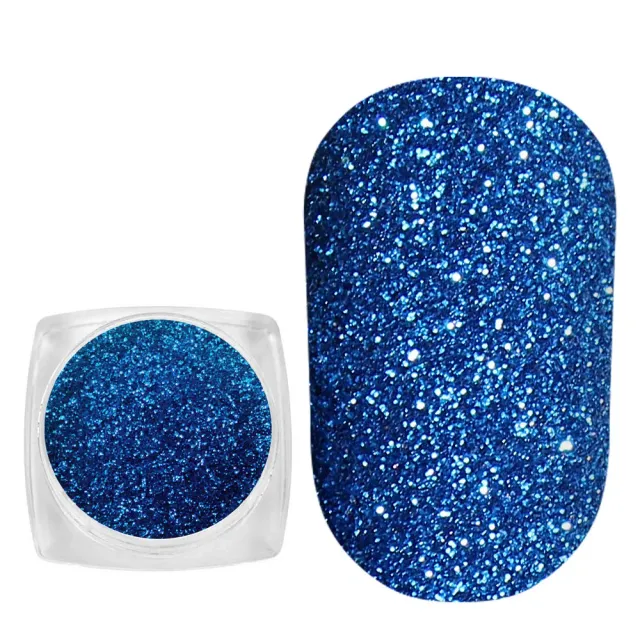 Komilfo Solvent Resistance 409 glitter unghie 2,5 g 0,1 mm