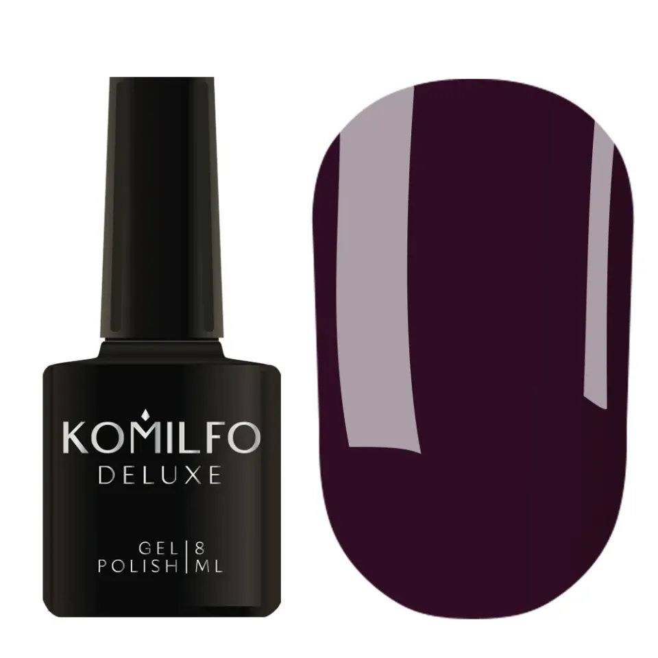 Komilfo Deluxe D101 smalto semipermanente 8 ml viola scuro