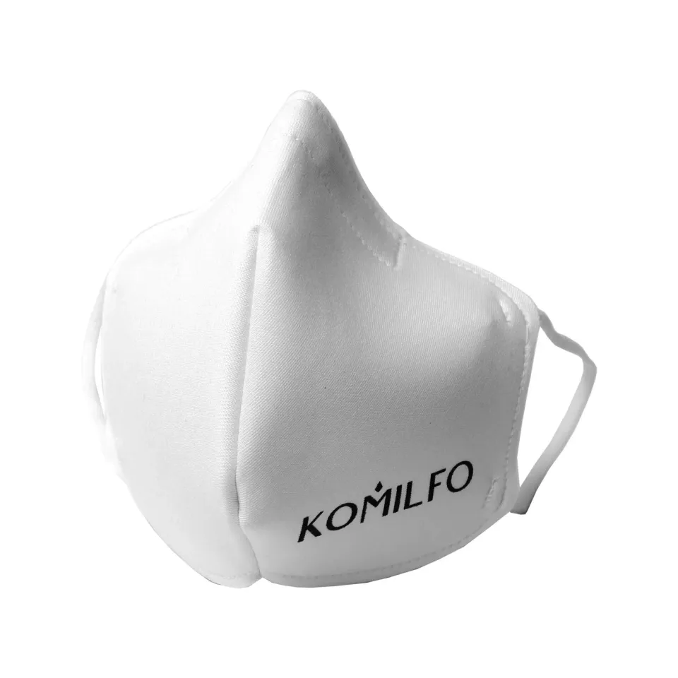 Komilfo Mask White mascherina lavabile bianca