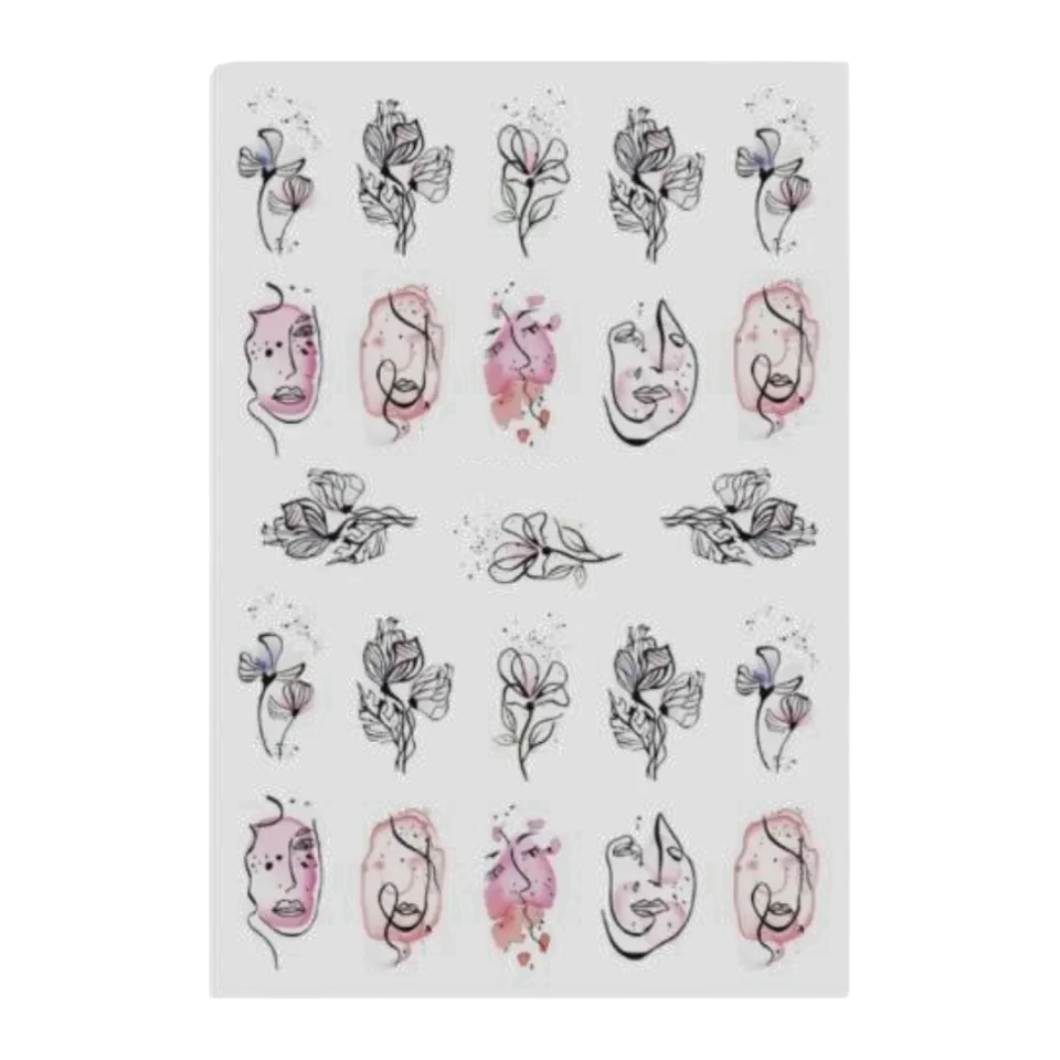 Diva Nails Stickers Pink Face adesivi unghie nail art primavera