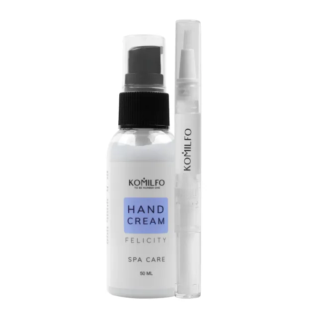 Komilfo Gift Spa Care Felicity kit unghie crema+olio idratante
