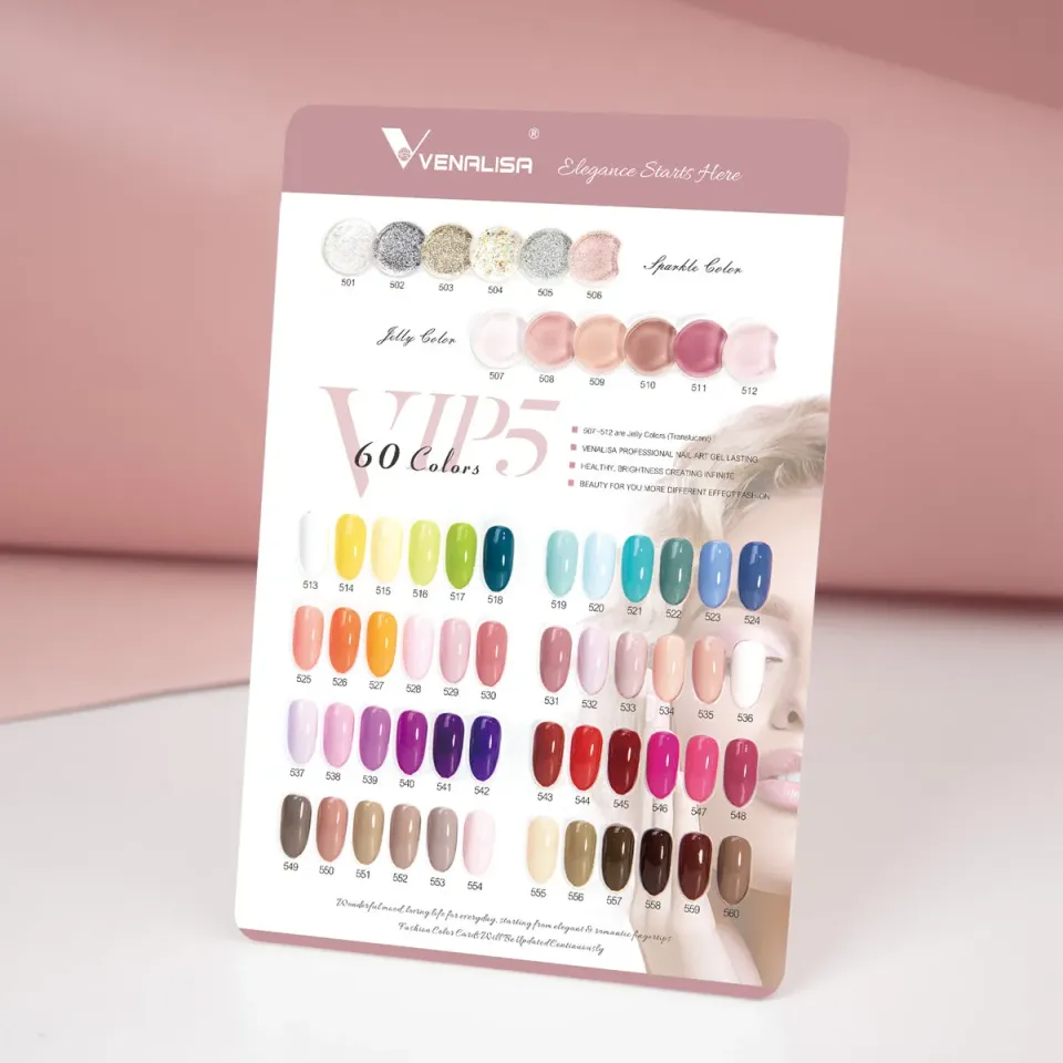 Venalisa Color Card VIP cartella colori 501-560 60 posti