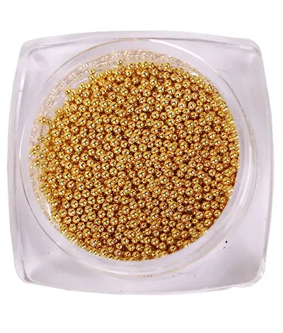 Komilfo microperle oro per unghie 1 mm 6 g