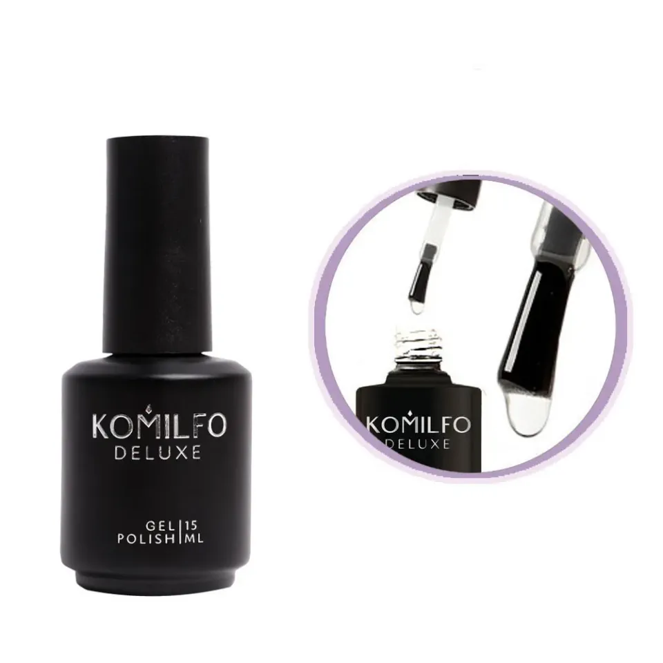 Komilfo No Wipe No UV Top top semipermanente senza dispersione 15 ml