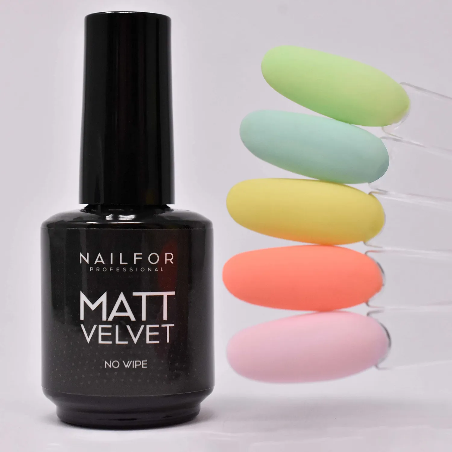 Nailfor Matt Velvet Top Coat opaco 15ml soft touch