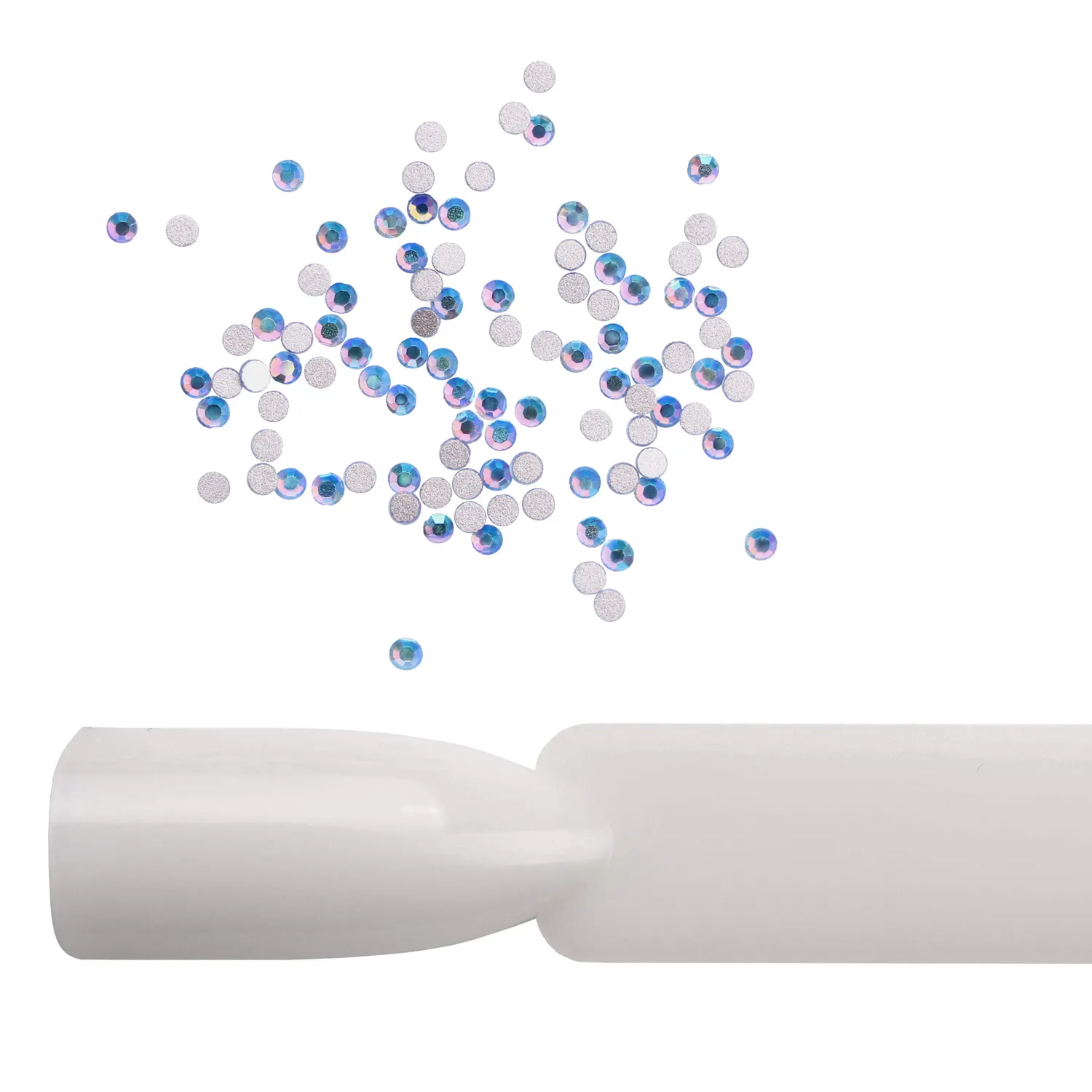 Komilfo Strass Light Sapphire AB misura 3 100 pz blu