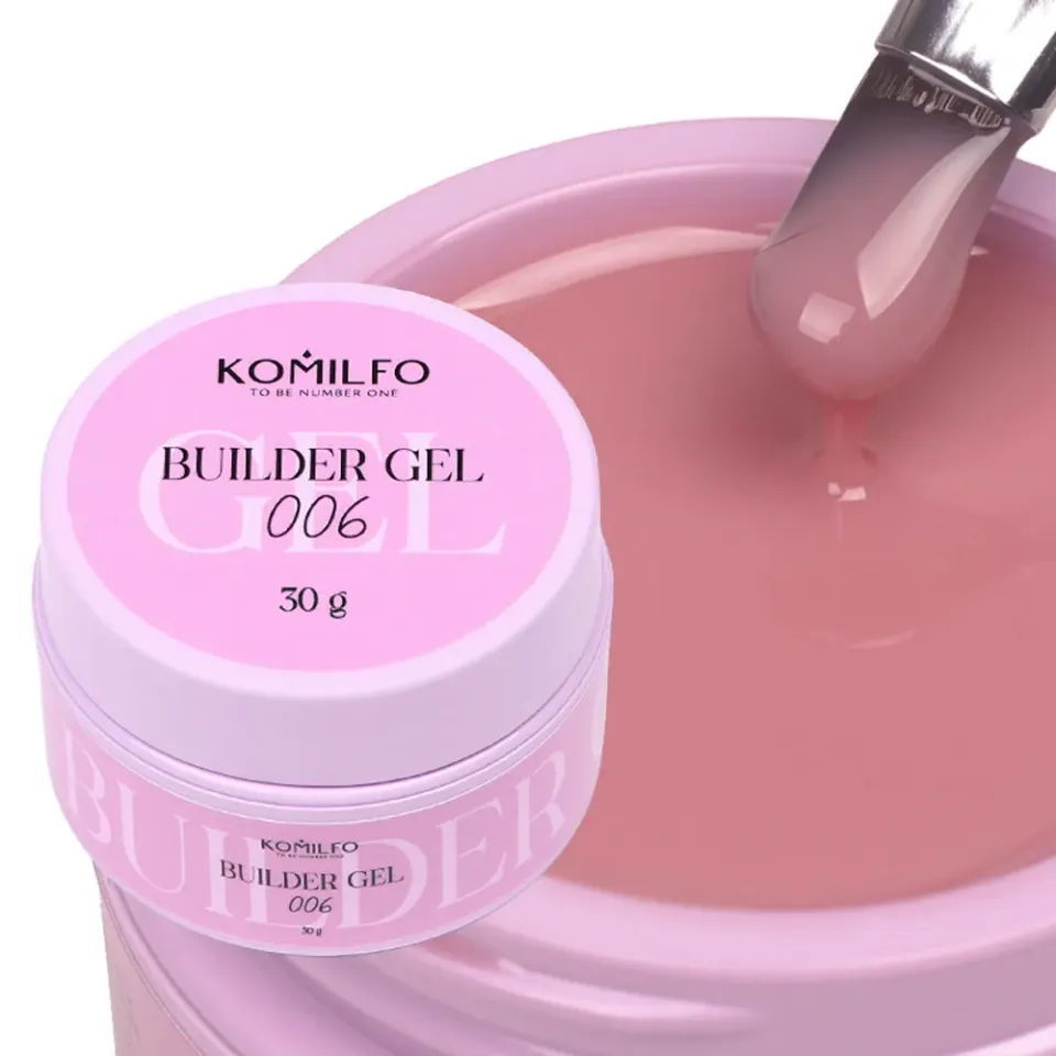 Komilfo Builder Gel 006 gel costruttore 30 g media viscosità