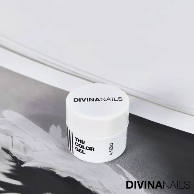 Diva Nails The Color Gel Il Nero gel unghie 5ml nero coprente