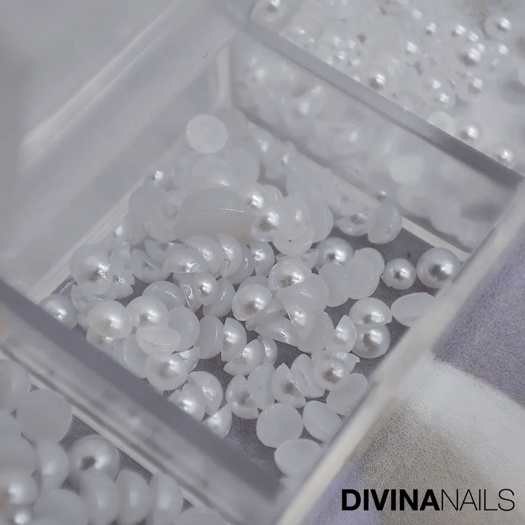 Diva Nails Pearlettes paillettes unghie perlate nail art 10pz