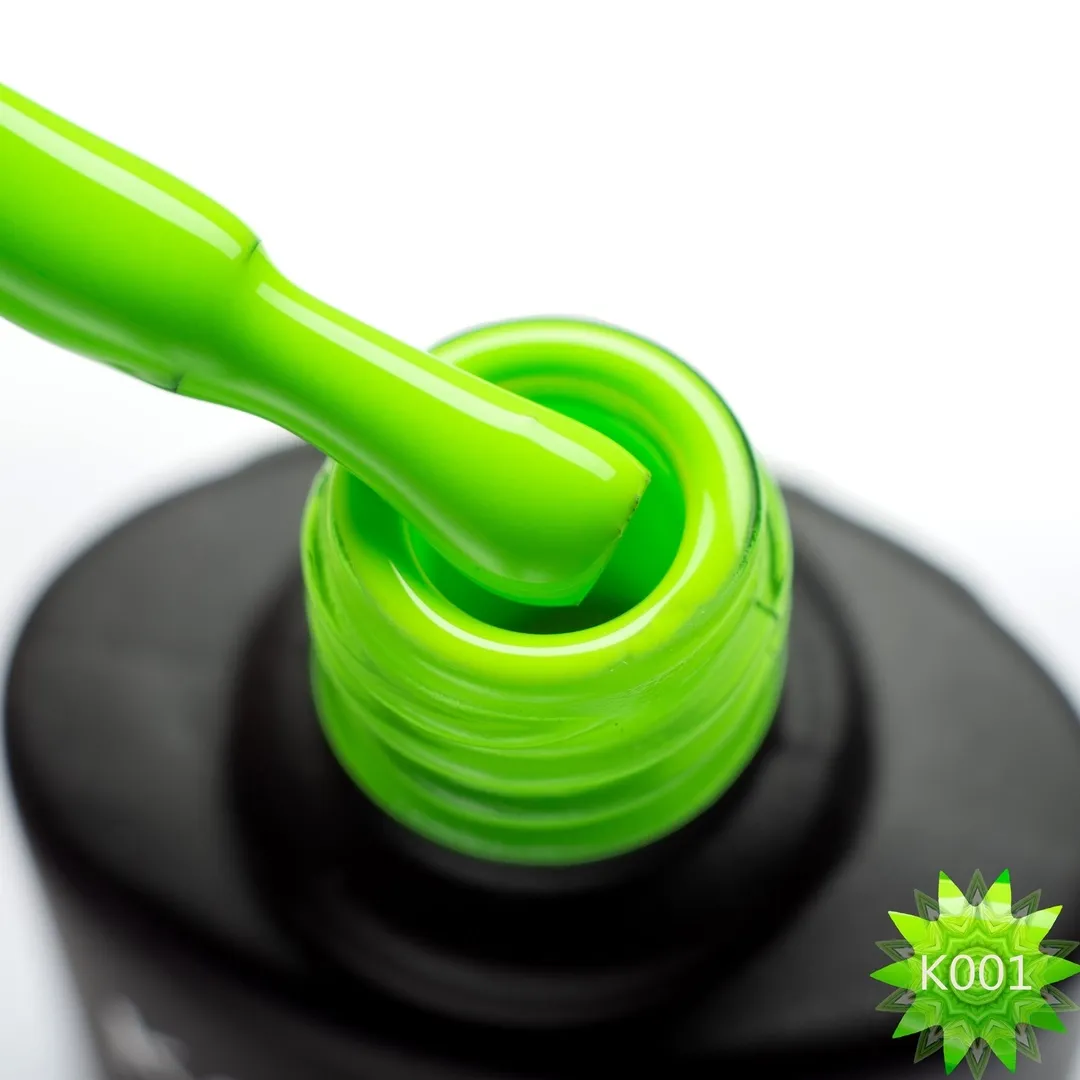 Komilfo Kaleidoscopic K001 smalto verde neon 8 ml