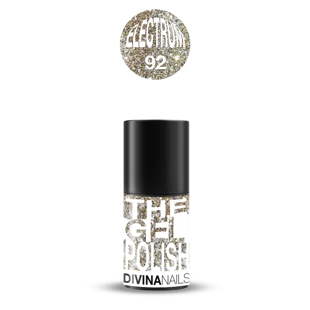 Diva Nails The Gel Polish 92 Electrum semipermanente 8ml oro