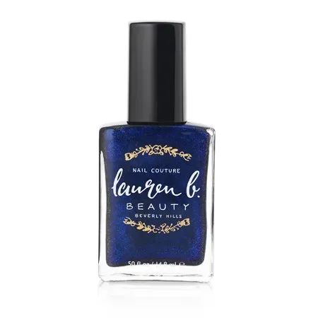 Lauren B Beauty Mid City at Midnight smalto blu metallizzato
