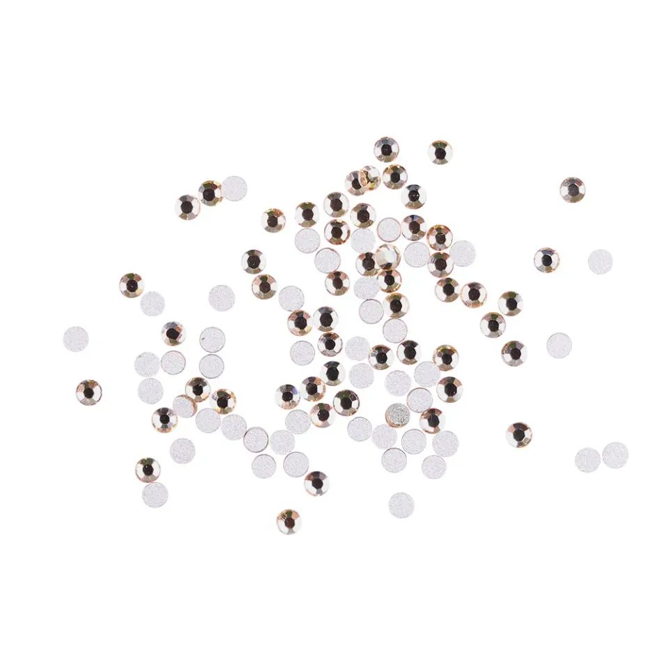 Komilfo strass champagne Size 3 decorazione unghie 100 pezzi