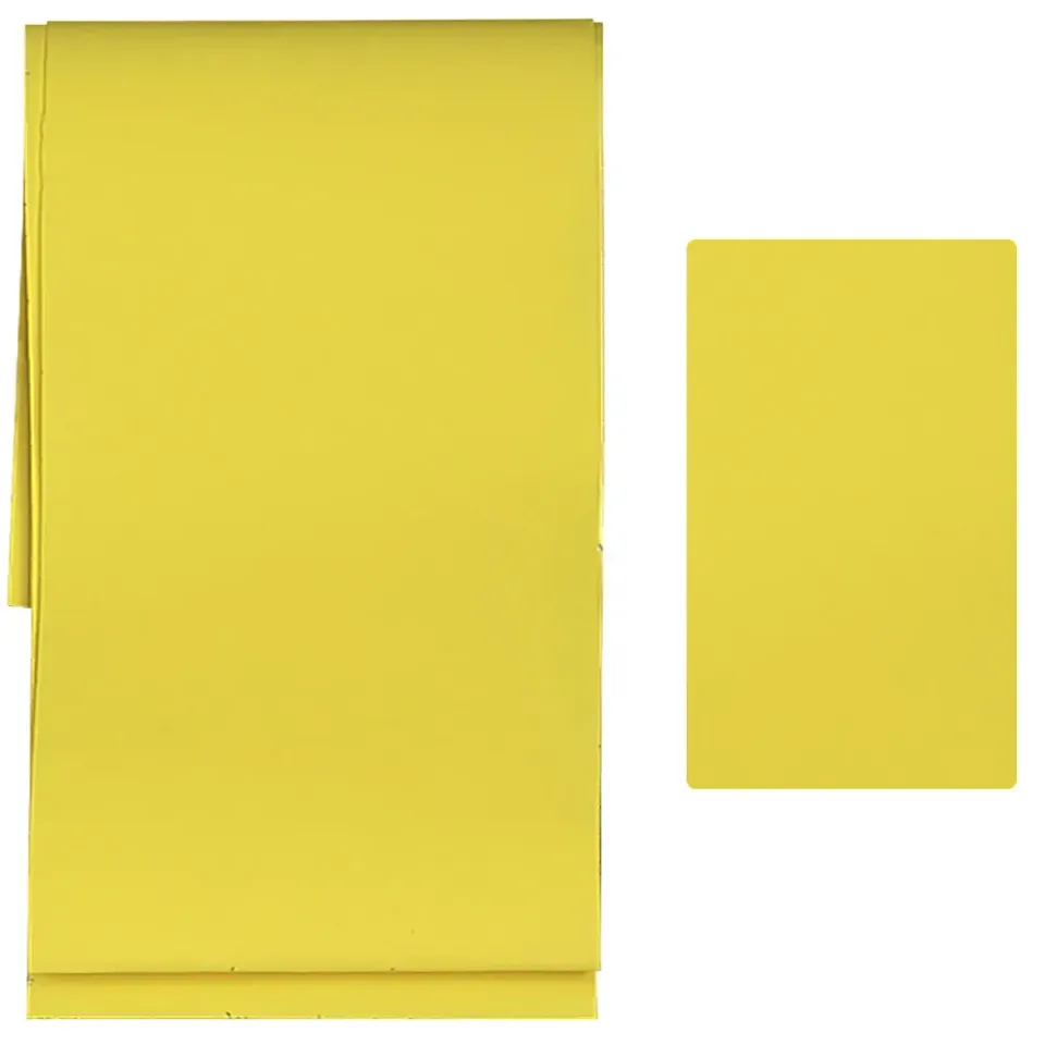 Komilfo Foil Craquelure foil unghie gialla opaca