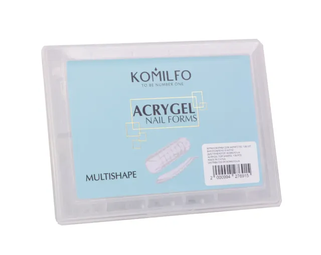 Komilfo Top Nail Forms Multishape dual form 120 pz