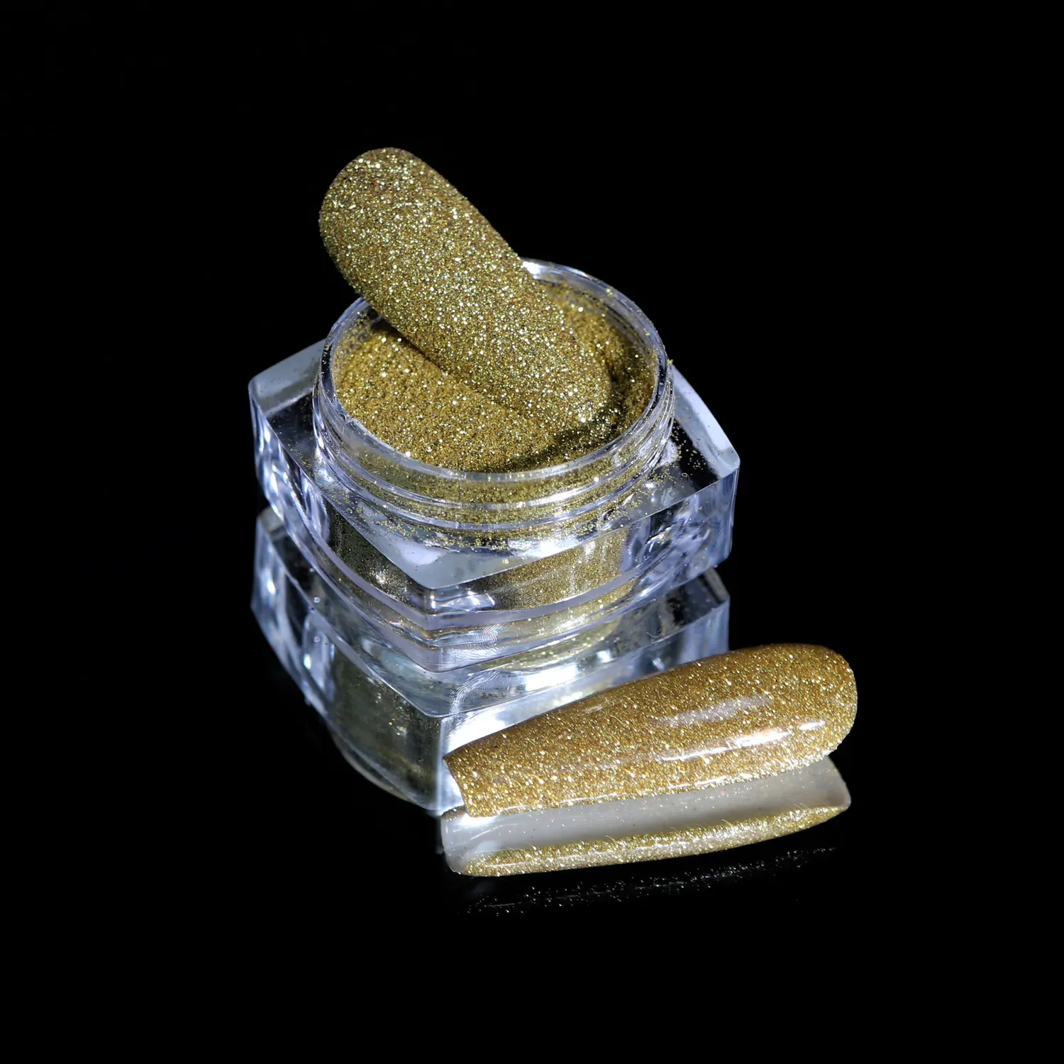 Komilfo Spangles 107 glitter unghie oro 2,5 g