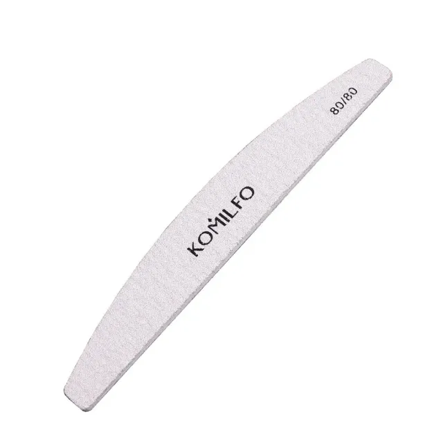 Komilfo lima mezzaluna unghie grana 80/80 18 cm grigia