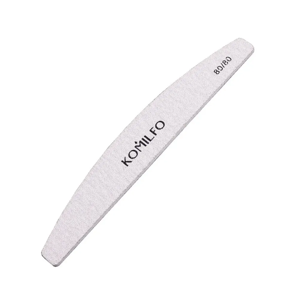 Komilfo lima mezzaluna unghie grana 80/80 18 cm grigia