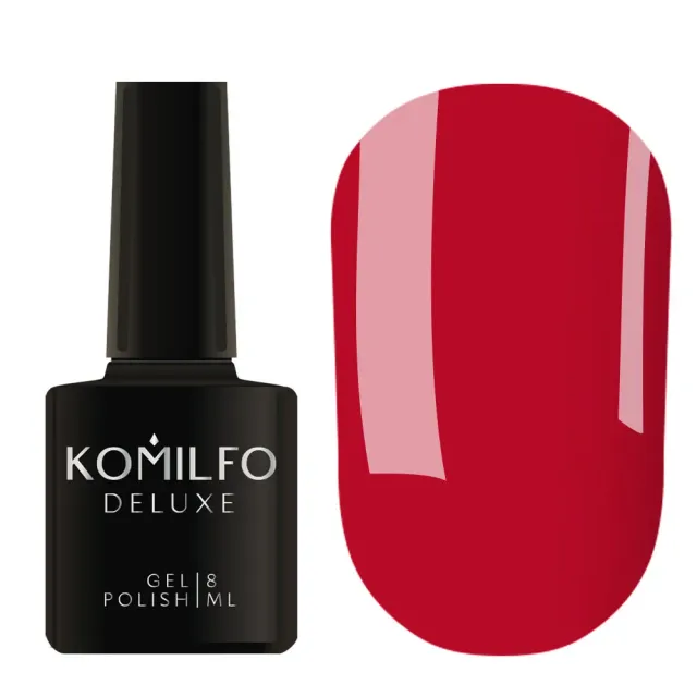 Komilfo Deluxe Series D085 smalto semipermanente 8 ml lampone