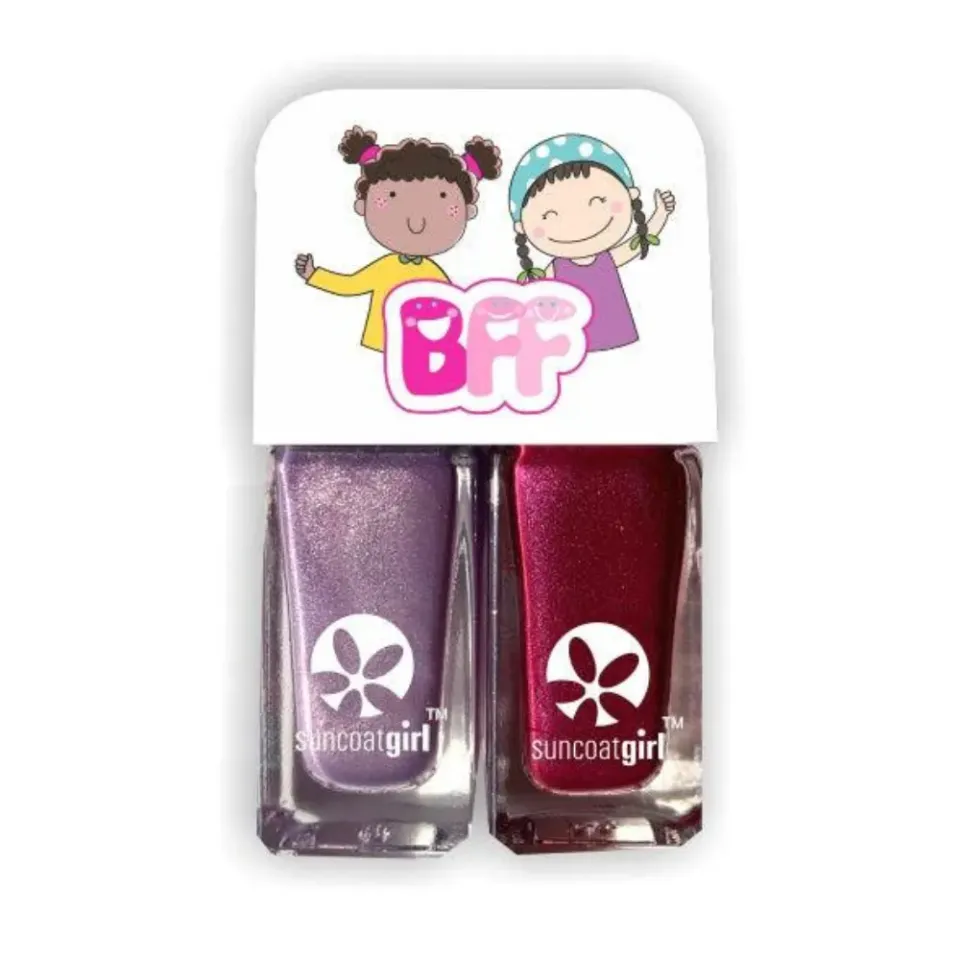 Suncoatgirl Besties duo smalti bambini viola 2x5 ml