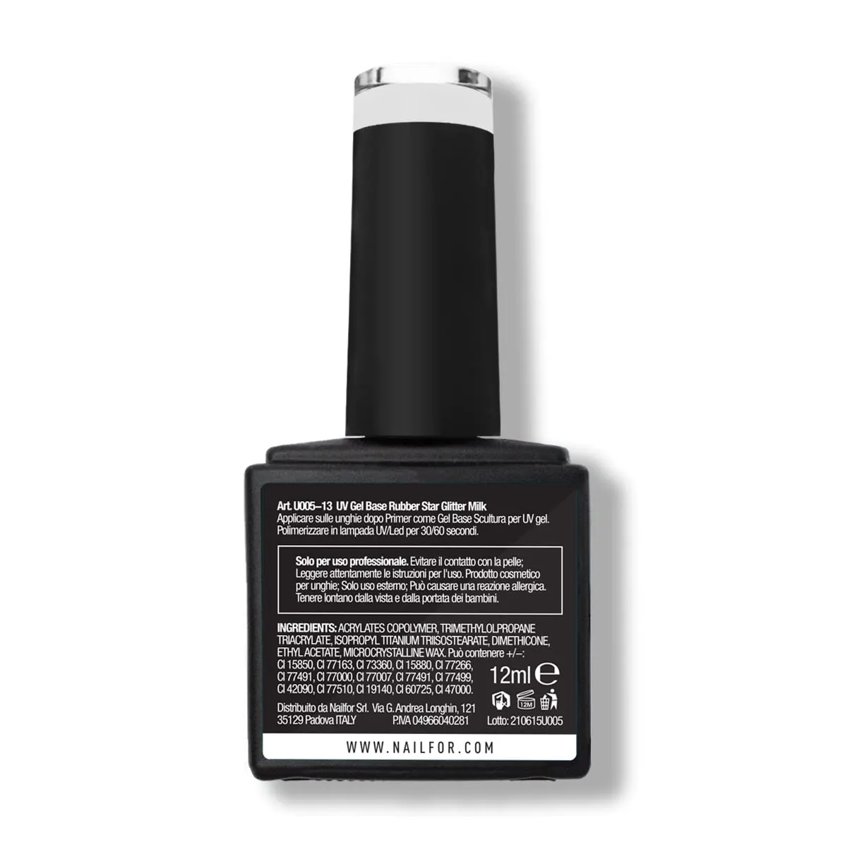 Nailfor Vera Base Rubber base gel 12ml star milk