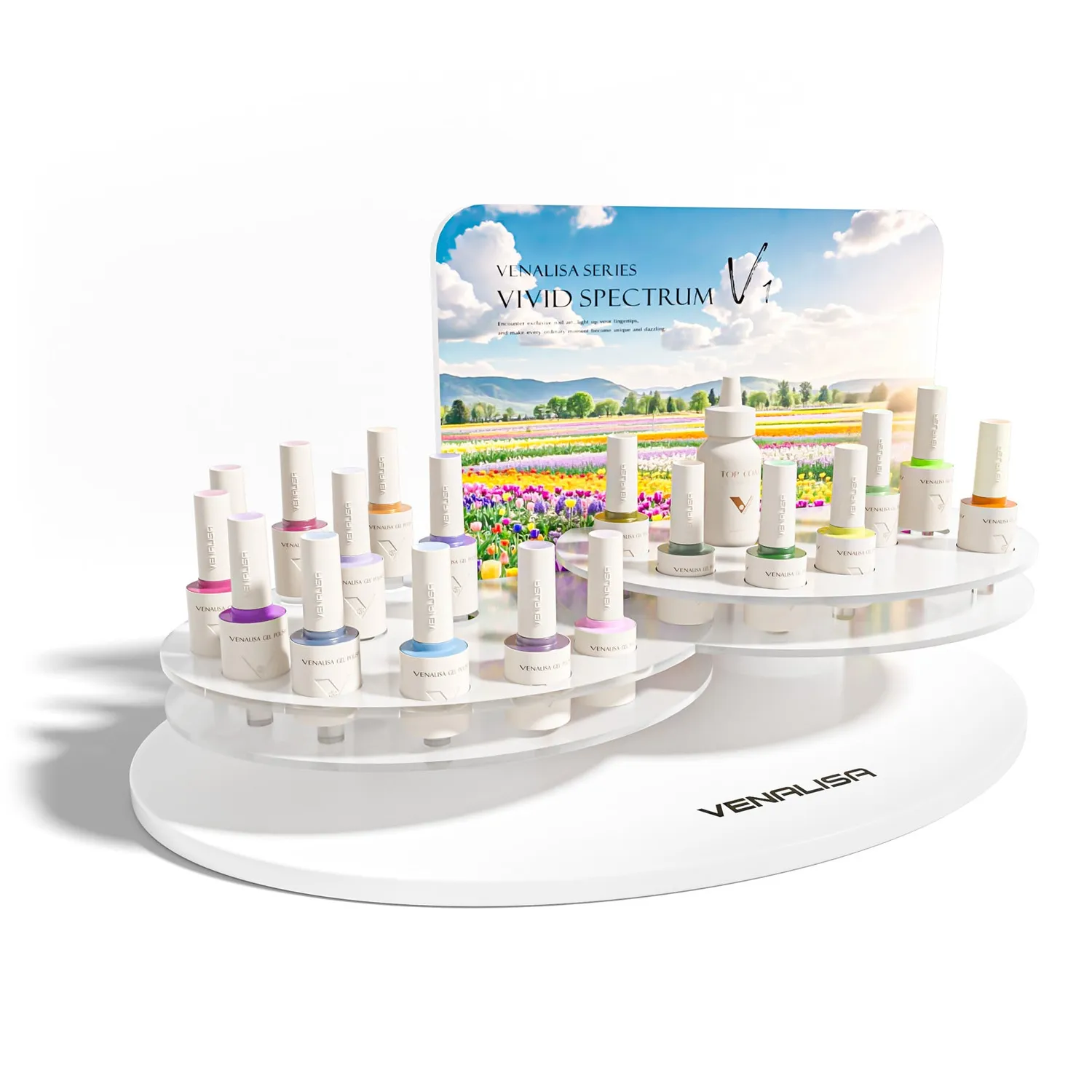 Venalisa V1 set 22 smalti semipermanenti 10ml 3 effetti