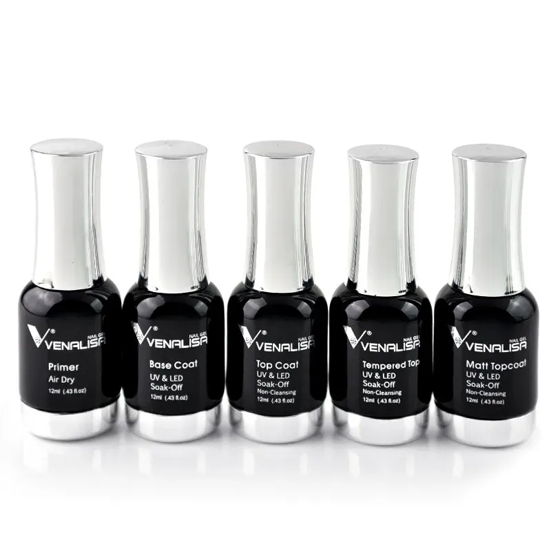Venalisa H316 set base top coat semipermanente 5x12 ml