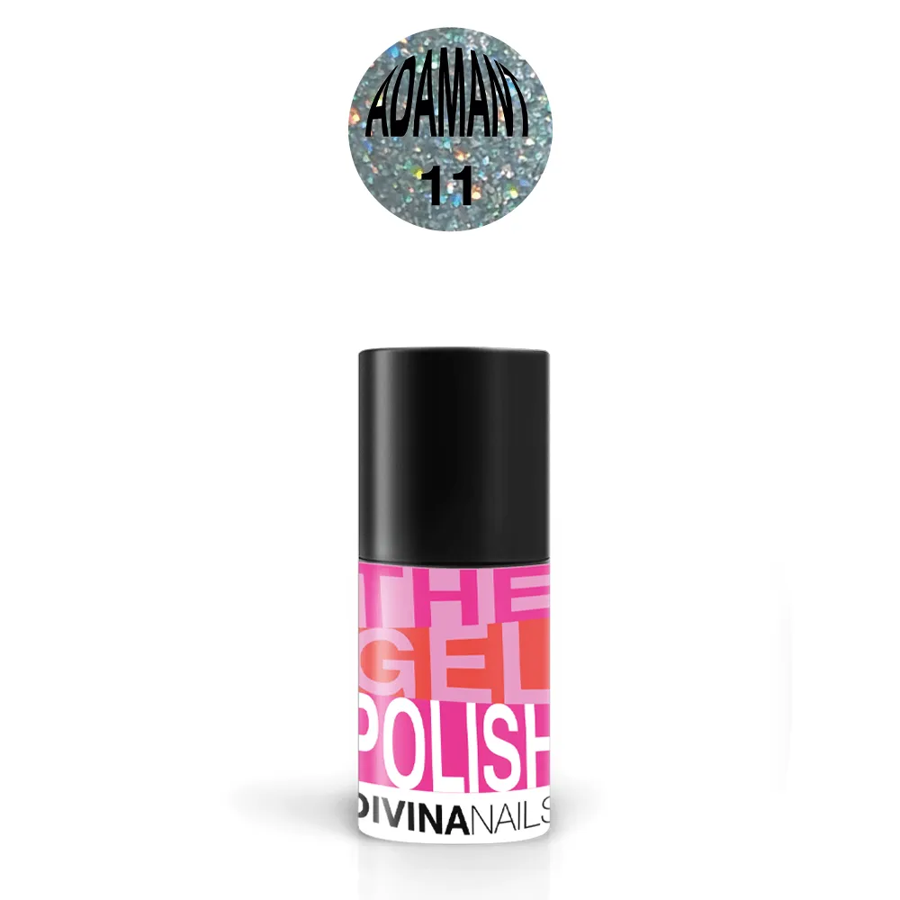 Divina Nails The Gel Polish 11 Adamant Smalto Semipermanente 8ml