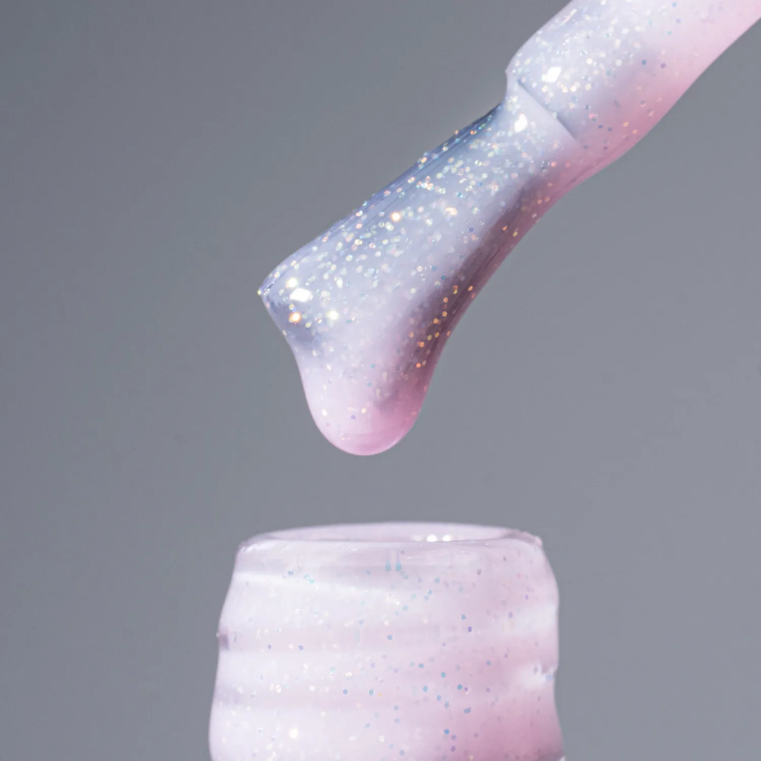 Komilfo Pink Diamond Top top glitter rosa 8 ml senza dispersione