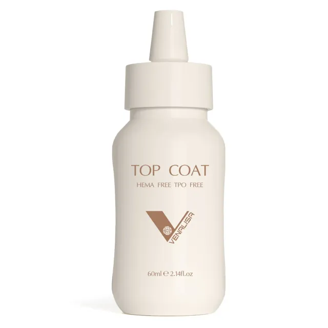 Venalisa Top Coat Gel Refill 60ml Lucido Hema TPO Free