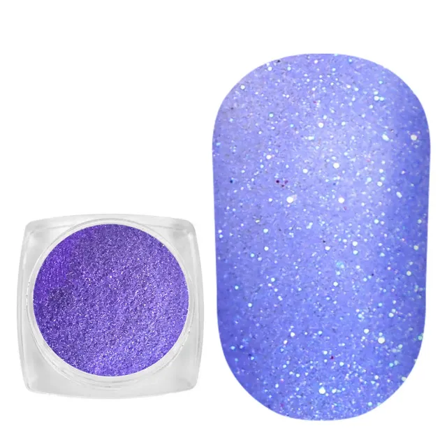 Komilfo 050 glitter unghie blu-blu 2,5 g micro 0,1 mm