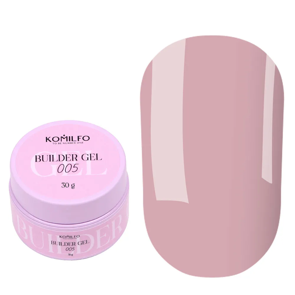 Komilfo Builder Gel 005 gel costruttore 30 g media viscosità