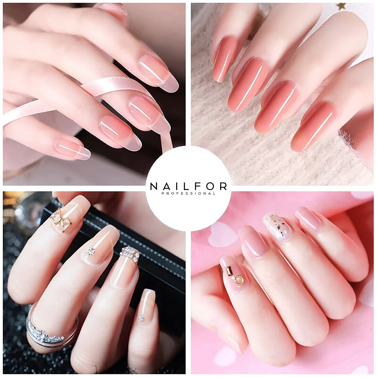 Nailfor Acrylgel Transparent Clear tubo 30ml resistente