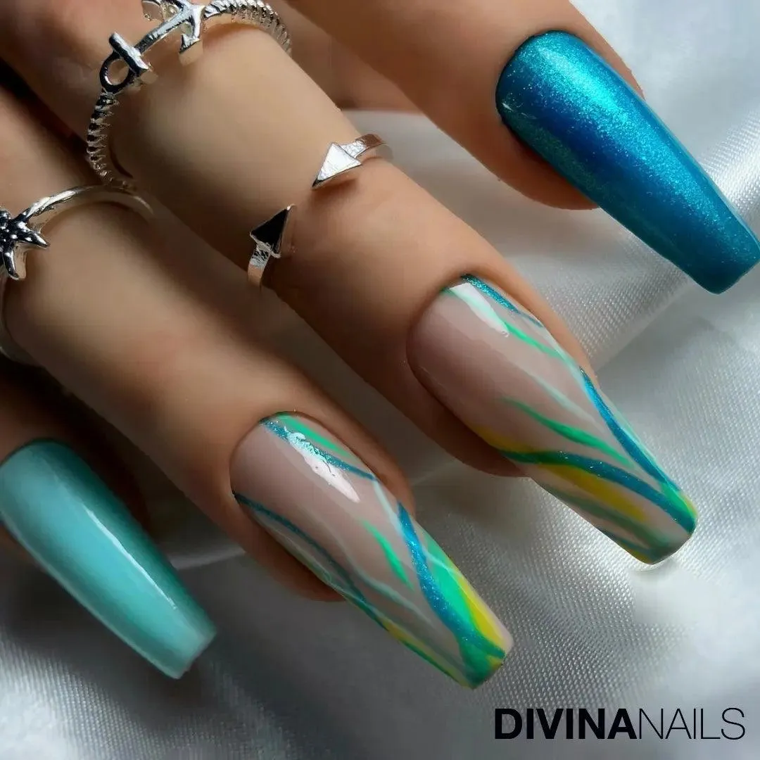 Diva Nails The Gel Polish 12 smalto semipermanente Mermaid 8ml