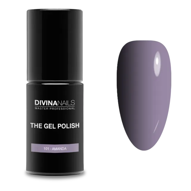 Diva Nails The Gel Polish 101 Amanda smalto semipermanente 8ml viola