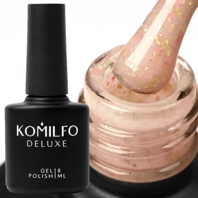 Komilfo Potal Base P022 Rosa Pesca con Foil 8 ml
