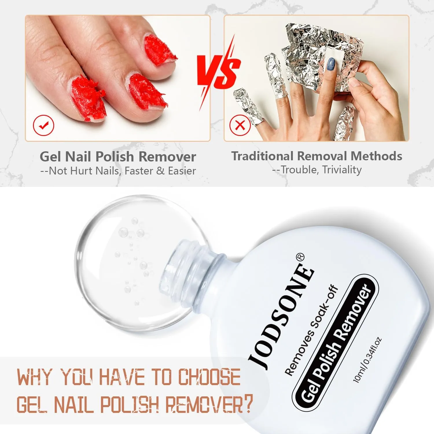 Jodsone Remover Semipermanente 2x10ml rimozione 3-5 minuti